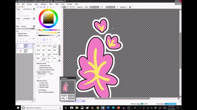 Tips for making Redbubble stickers in Paint Tool Sai 2 смотреть онлайн