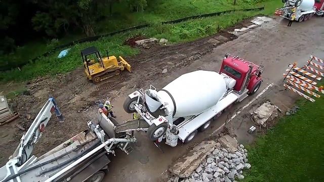 Строительство моста в США с применением композитной арматуры смотреть онлайн