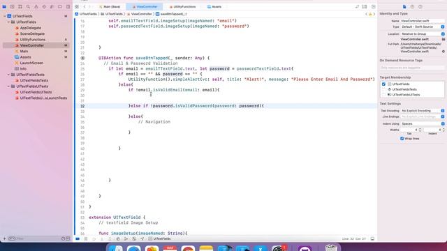 UITextField Email & Password Validation In Swift IOS смотреть онлайн