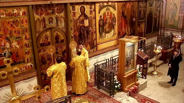 Память Святителя Моисе́я, архиепископа Новгородского. сщмч. Влади́мира, митрополита Киевского. смотреть онлайн