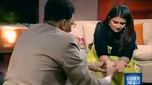Palm Palmistry in Urdu Sign of fate On hand by World Renowned Palmist Mustafa Ellahee Dawn news.P6 смотреть онлайн