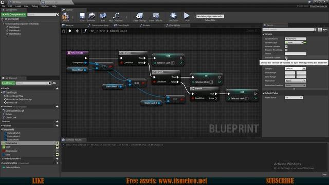 UE4 Door Puzzle (safe) Tutorial смотреть онлайн
