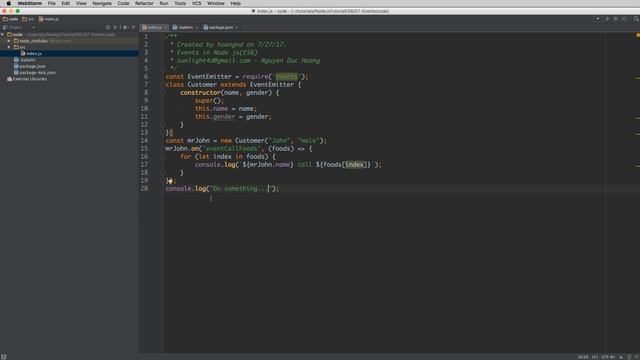 07-Events trong Node js смотреть онлайн