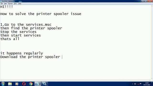 How to solve the Printer spooler issue WIn10 /7/8|Tech Tipsy смотреть онлайн