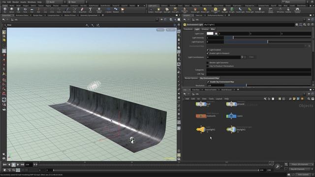 Урок 6 - Houdini 17 - Первый проект в Houdini (Часть 3 - Финальный Рендер) - CGScope