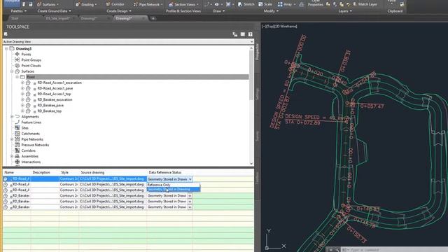 Data Shortcut Improvements - Civil 3D 2017 смотреть онлайн