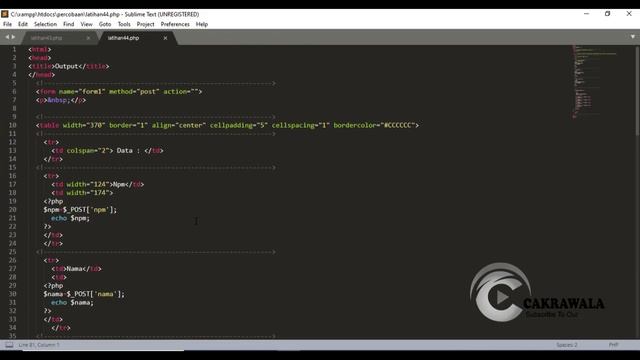 Fungsi Case dalam PHP смотреть онлайн