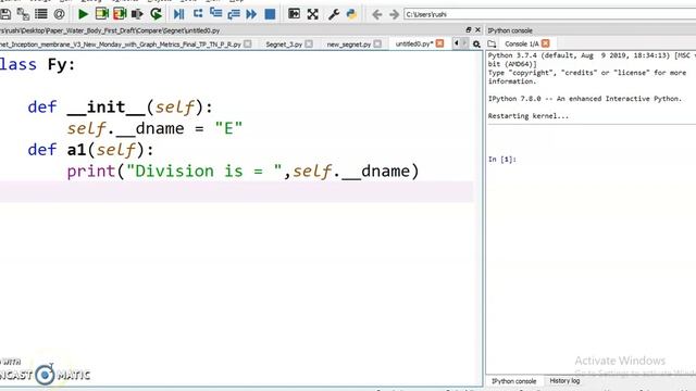 Encapsulation in Python by Programming With Python смотреть онлайн