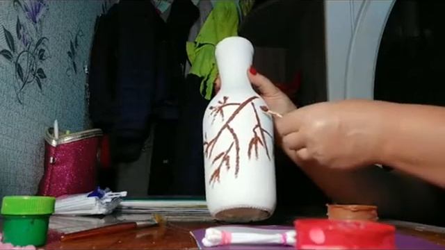 Нетрадиционная техника рисования "Ветка сакуры" смотреть онлайн