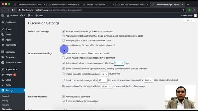 Comments In WordPress, how to disable comments form a post or form complete WordPress website смотреть онлайн