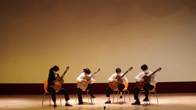Carlos Gardel - Por una Cabeza (Guitar Quartet) смотреть онлайн