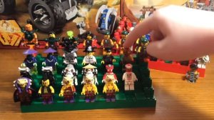 Обзор всей моей коллекции минифигурок Lego NinjaGo / Лего Ниндзяго