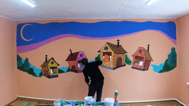 Рисование на стенах часть 2 смотреть онлайн