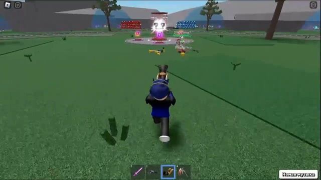 Радужный Лаки блок в Roblox Lucky Blocks Battleground смотреть онлайн
