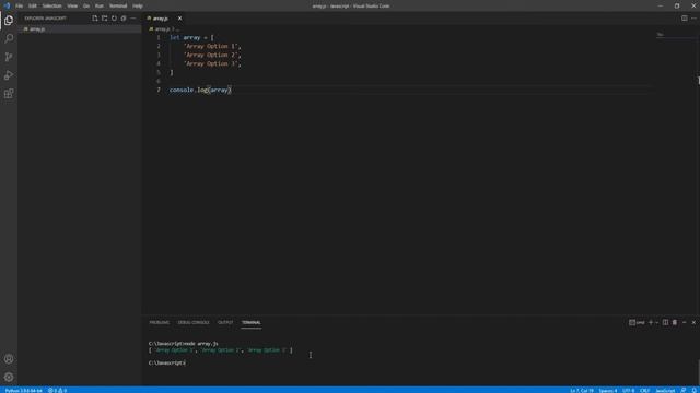 Working with Arrays in JS (2021) смотреть онлайн