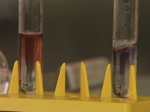 Химия. Опыты. Неорганика. Взаимодействие кислотных оксидов с водой