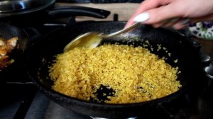 Булгур со свининой в духовке