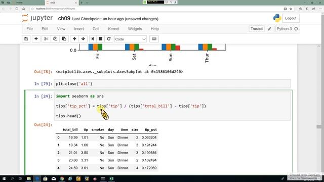 Python for Data Analysis 32. Plotting and Visualization-3: 繪圖與視覺化-3 (recorded on 20190524) смотреть онлайн