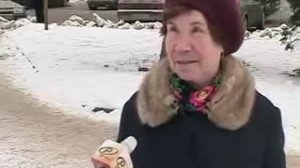 Интервью с бабкой. Какие звезды. Ни одной звезды на небе нет