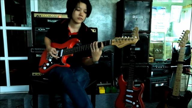 Review Matrixss stratocaster ME 130 & Matrixss GA100 Amp. смотреть онлайн