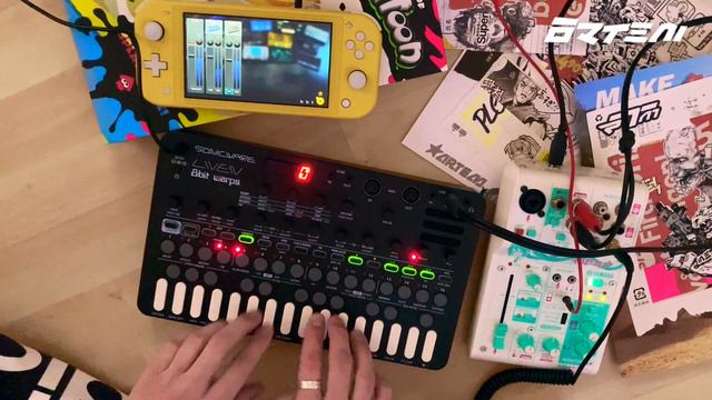 Sonicware Liven 8 Bit Warps Jam