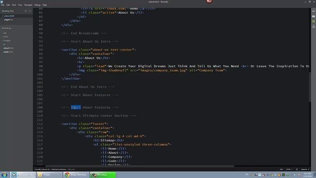 [ Twitter Bootstrap 3 In Arabic ] #51 - Create About Us Page смотреть онлайн