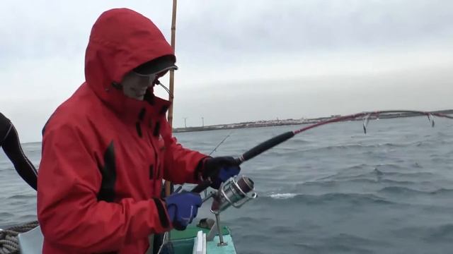 Морская рыбалка. Лакедра 19,5 кг. о. Чеджу 30.04.2013. смотреть онлайн