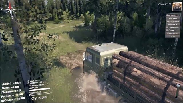 Spin Tires Камаз Tech Demo смотреть онлайн