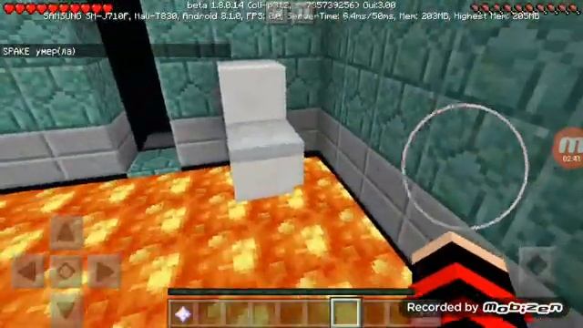 Пол это лава ! / MINECRAFT/ MR.SPAKE смотреть онлайн