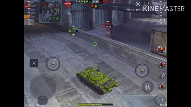 World of Tanks Blitz - Type 62 Gameplay смотреть онлайн