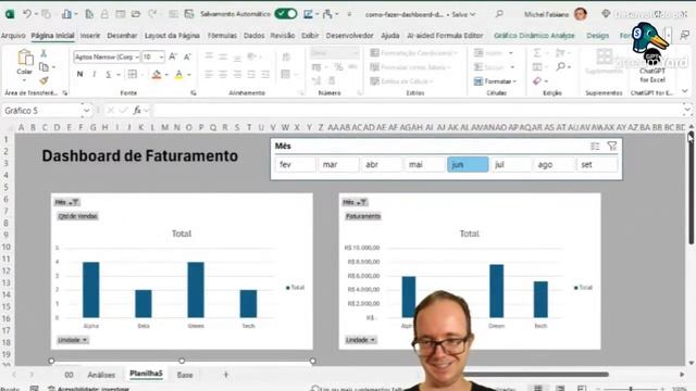 Como Criar um Dashboard do Zero para Iniciantes no Excel смотреть онлайн