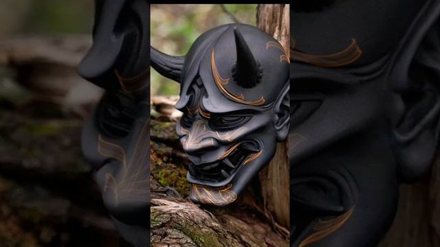 Япония. Демоны Они. Мифы. Роспись маски. Каллиграфия. смотреть онлайн