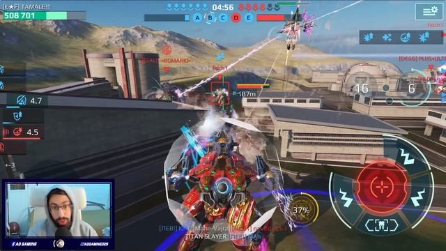 OMG! INVADER Becomes A Titan w/ 3 Heavy Armor Kit & Durability Extender - Maximum HP | War Robots смотреть онлайн