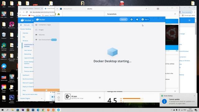 Docker в целом и docker для laravel 2. Установка Docker на windows. Основа для быстрой работы смотреть онлайн