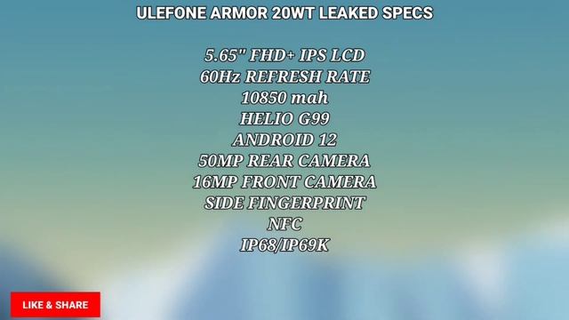 Ulefone Armor 20WT - First DMR Walkie Talkie Rugged Phone смотреть онлайн