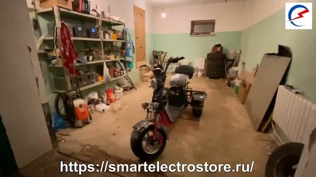 Электроскутер #WhiteSiberia WS PRO #TRIKE 3000W 60V21Ah стоимость 125.900₽ смотреть онлайн