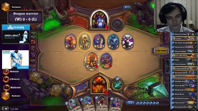 Hearthstone: Perfect curve (dragon warrior) смотреть онлайн