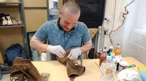 Как почистить и покрасить нубук, замшу, спилок. Секреты, лайфхаки. RANGA live.