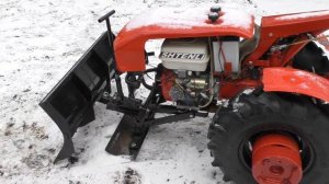 Мотоблок МТЗ и снежный отвал своими руками. Обзор перед ожиданием большого снега