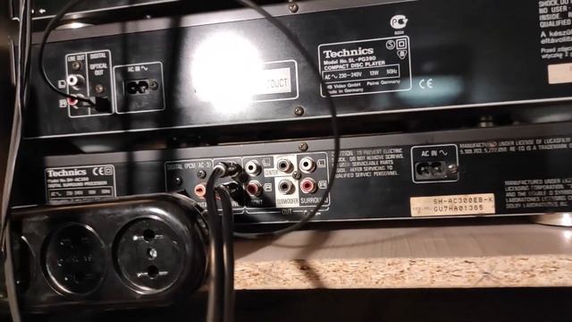 Подключение стойки Technics / Техникс с эквалайзером. смотреть онлайн