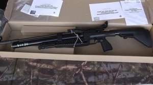 Пневм. РСР винтовка МР-555К - Внешний вид, заправка