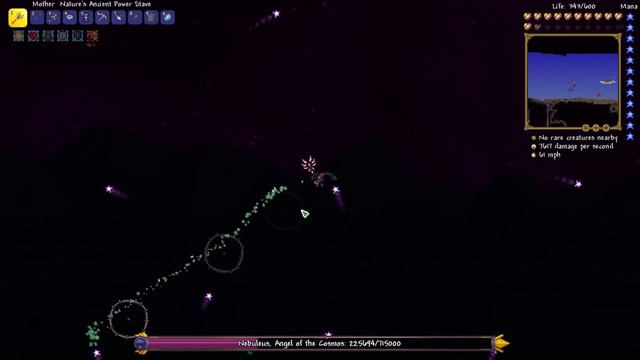 Nebuleus, Angel of the Cosmos MoR Final Boss! Terraria Mod of Redemption DRUID CLASS Let's Play #18 смотреть онлайн