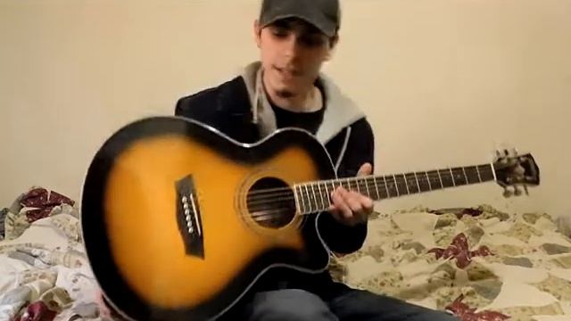 WashBurn Acoustic Electric Guitar Review (EA15/ATB)