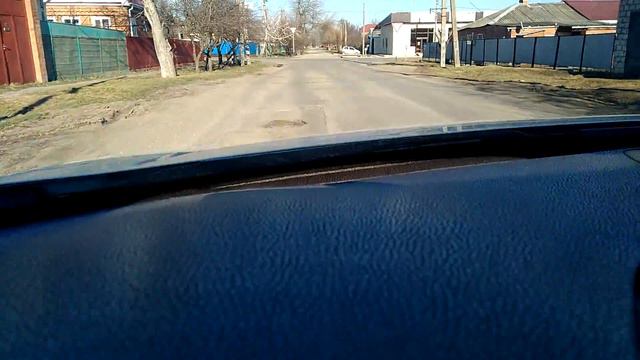 Одна из центральных улиц города Тимашевска. смотреть онлайн