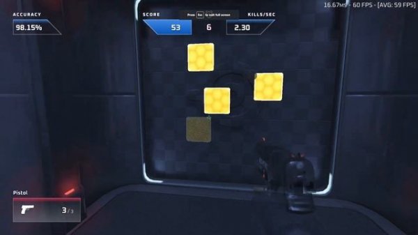 How to aim in Histera (3D Aim Trainer)