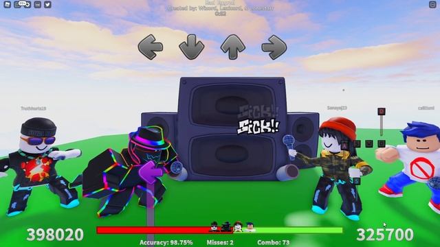 the first ever roblox fnf game that have 2v2 and its fun смотреть онлайн