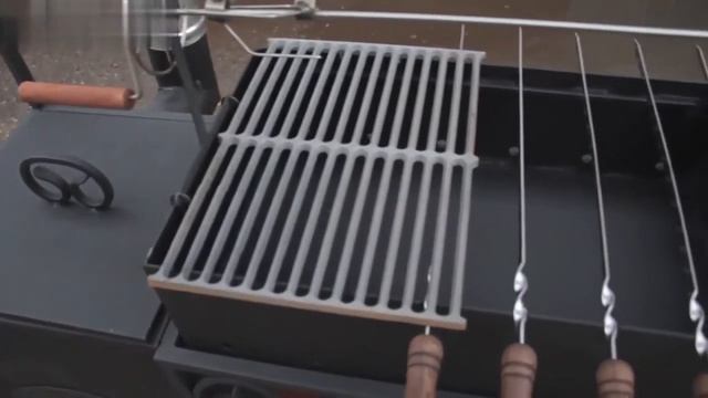 Мангал с крышей и печкой мм18п смотреть онлайн