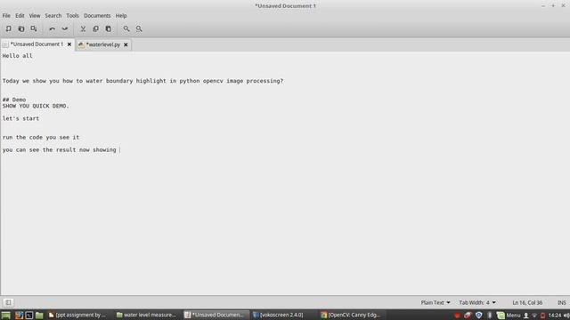 water level detection python opencv(image-processing) смотреть онлайн