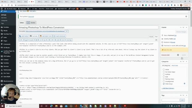 How To Fix WordPress Error 404 Permalink(s) Category Links Tutorial смотреть онлайн