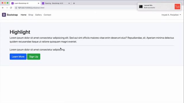 Belajar Bootstrap 5 Dengan Sass - 7 Jumbotron hilang di versi 5 ? Tenang смотреть онлайн